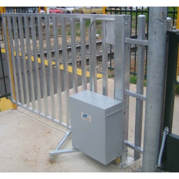 Magnetic AutoControl Pedestrian Railroad Gate - MRG 
