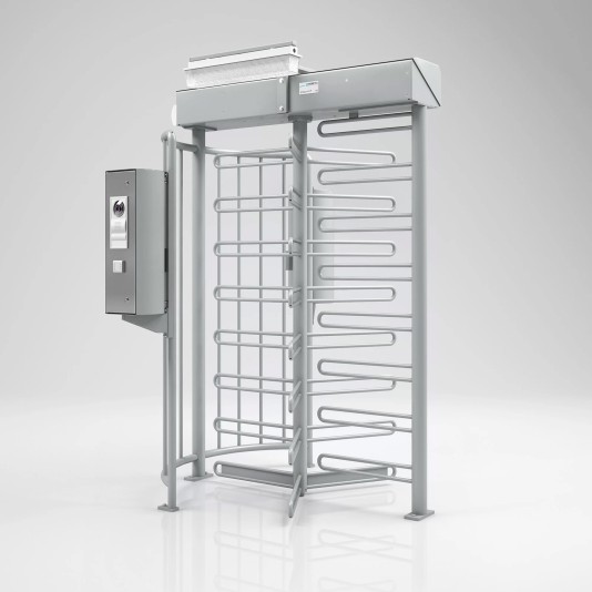 Magnetic AutoControl Single Lane Motorized Turnstile (Full Height) - Custom Powder Coating Color