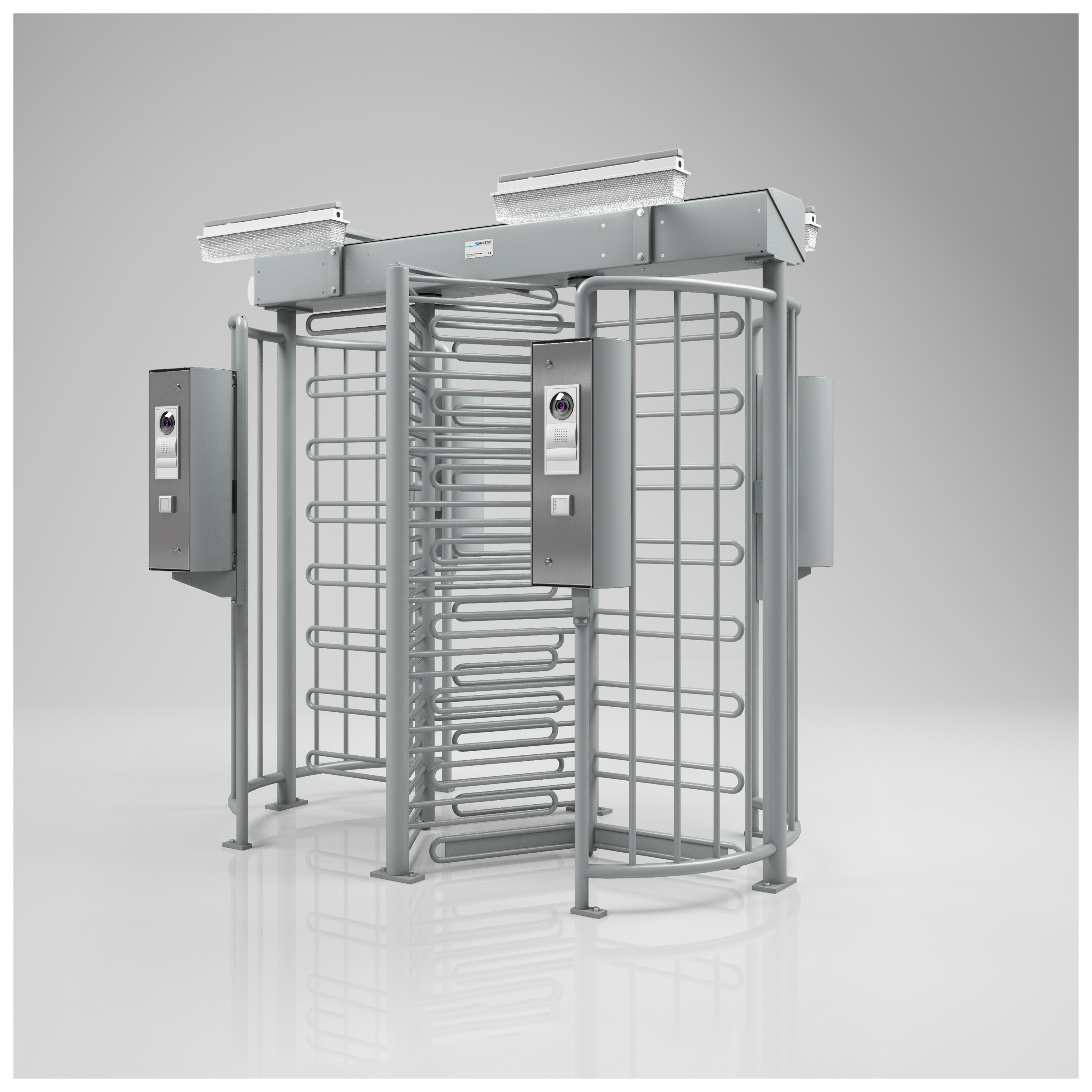 Double Gate Full Height Turnstile 